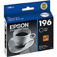 CARTUCHO EPSON T196  PRETO  ORIGINAL