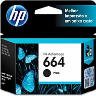 CARTUCHO HP 664 PRETO ORIGINAL